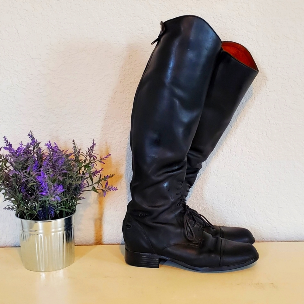 Ariat Heritage Tall English riding boots with padded boot bag!